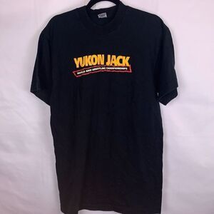 Fruit of the Loom Yukon Jack World Arm Wrestling Graphic T-shirt